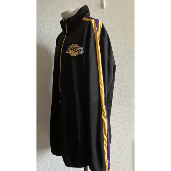 Los Angeles Lakers Carl Banks G III Zip Up Jacket Men’s Size 2XL Excellent - Picture 7 of 16